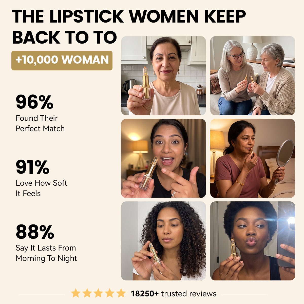 rfooo Lipstick for Mature Lips