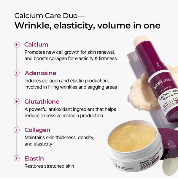 Calcium Volume Multi Balm+Eye Patch 60ea | Anti-Aging Skincare