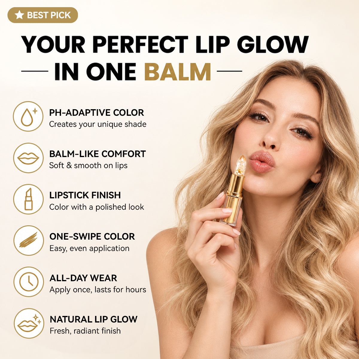 rfooo Lipstick for Mature Lips